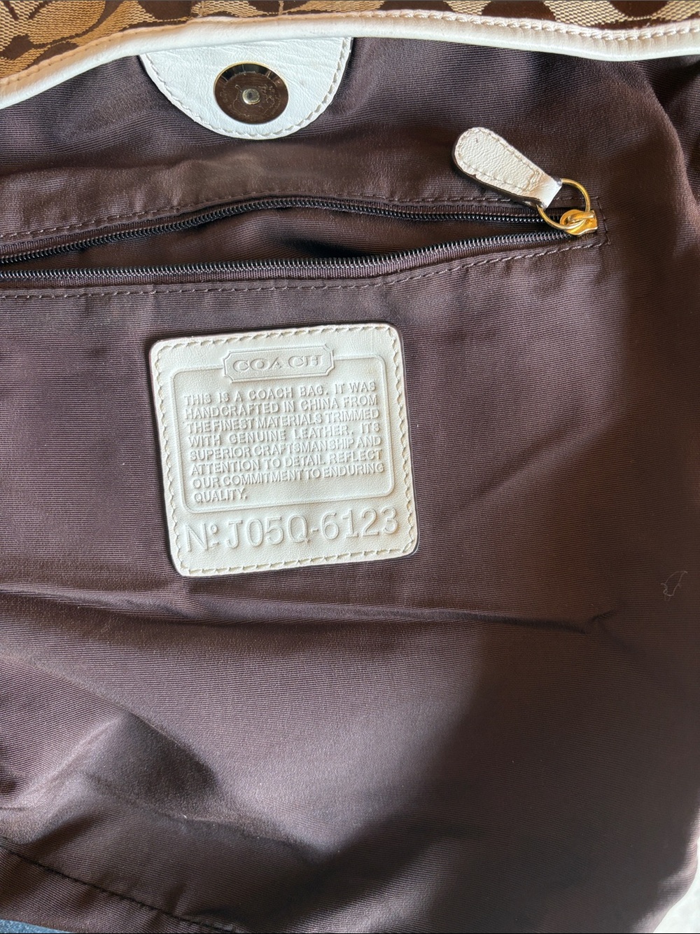 Coach Poppy for Peace Signature Canvas Shoulder Bag - Picture 2 of 11